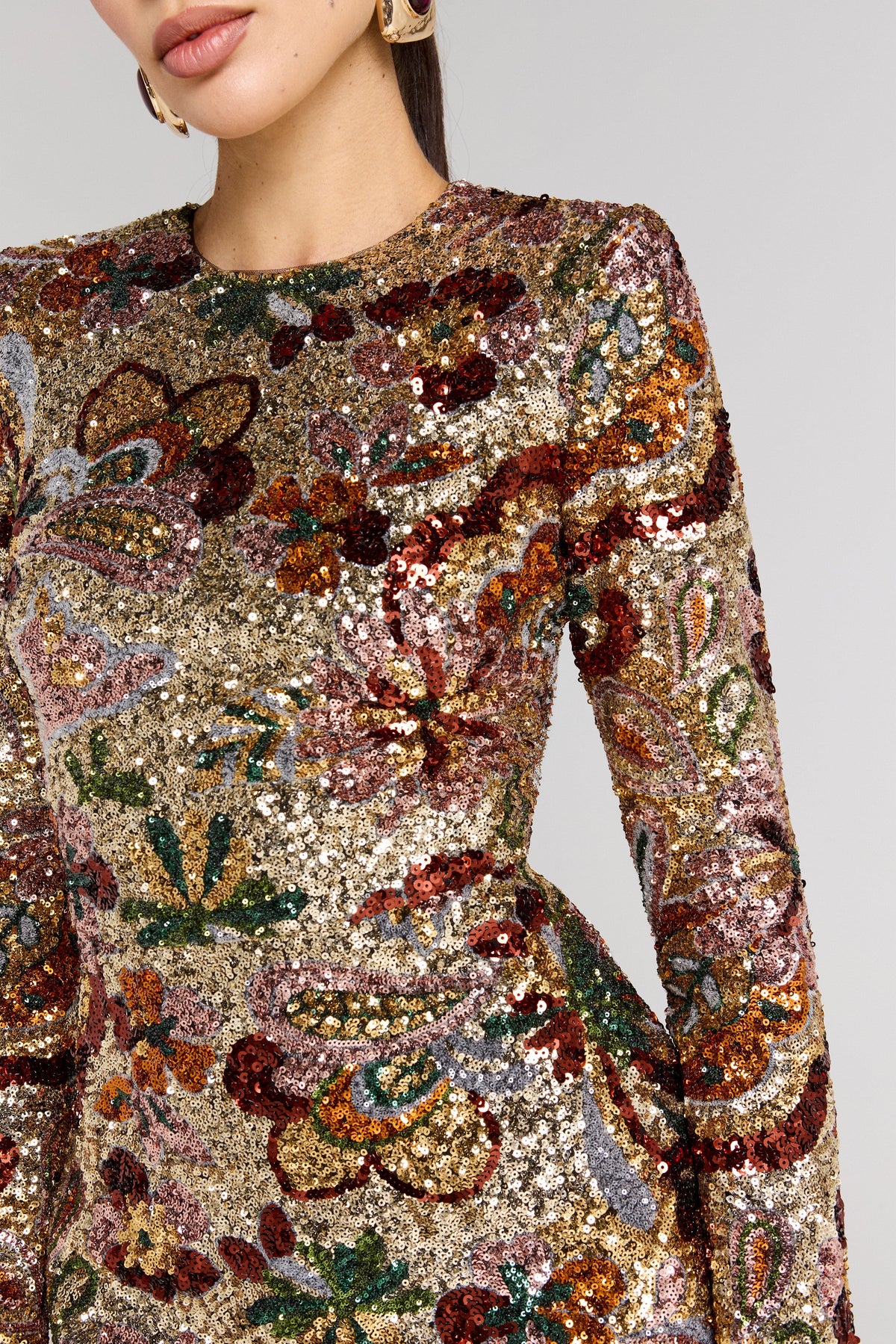 Camille Gold Dress