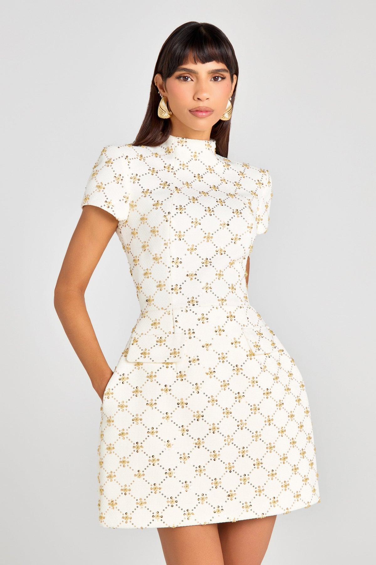 Morgan Ivory Dress