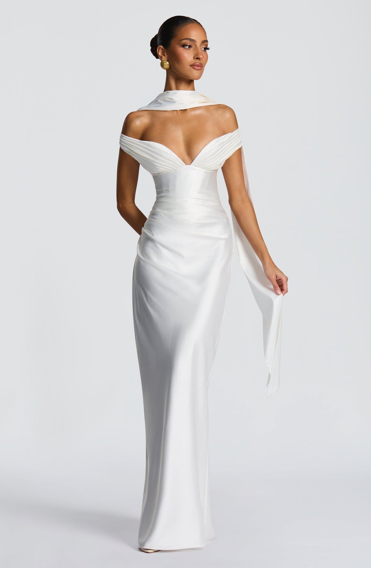 Aurelia Maxi Dress - Ivory