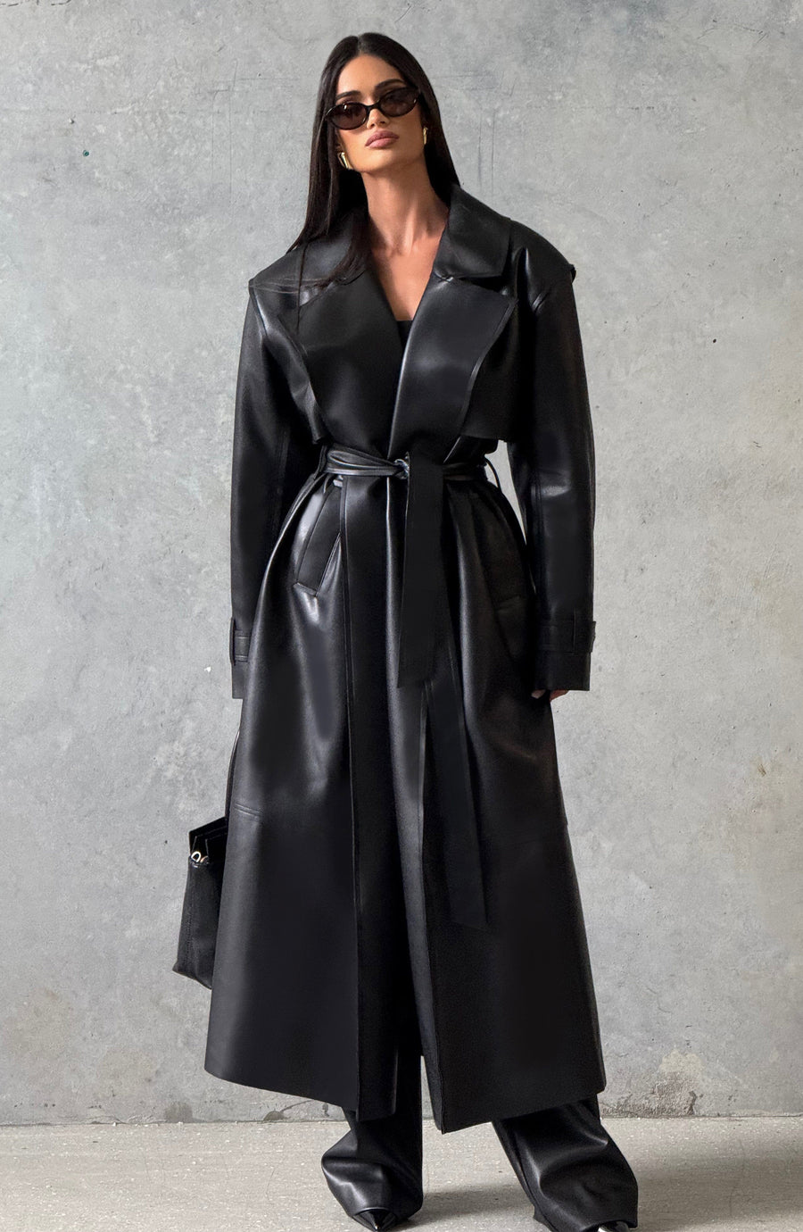 Bridget Trench Coat - Black