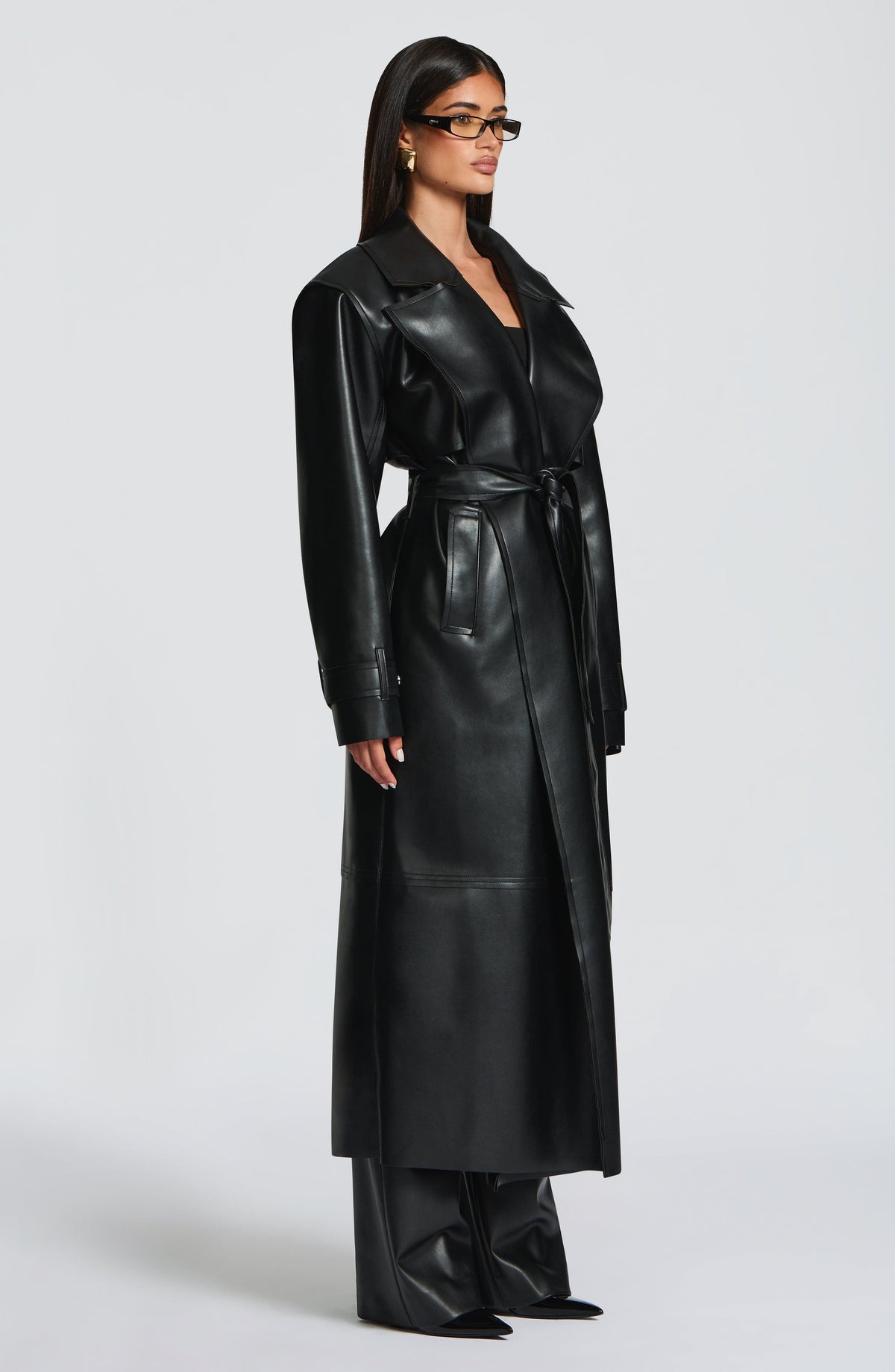 Bridget Trench Coat - Black