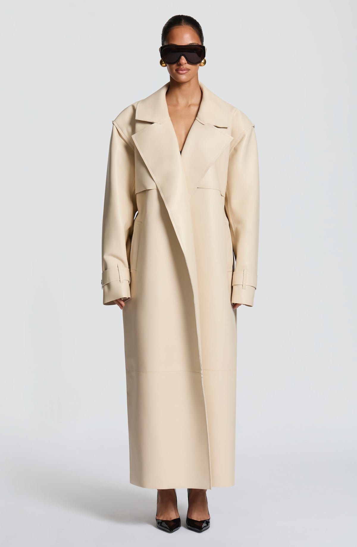 Bridget Trench Coat - Cream
