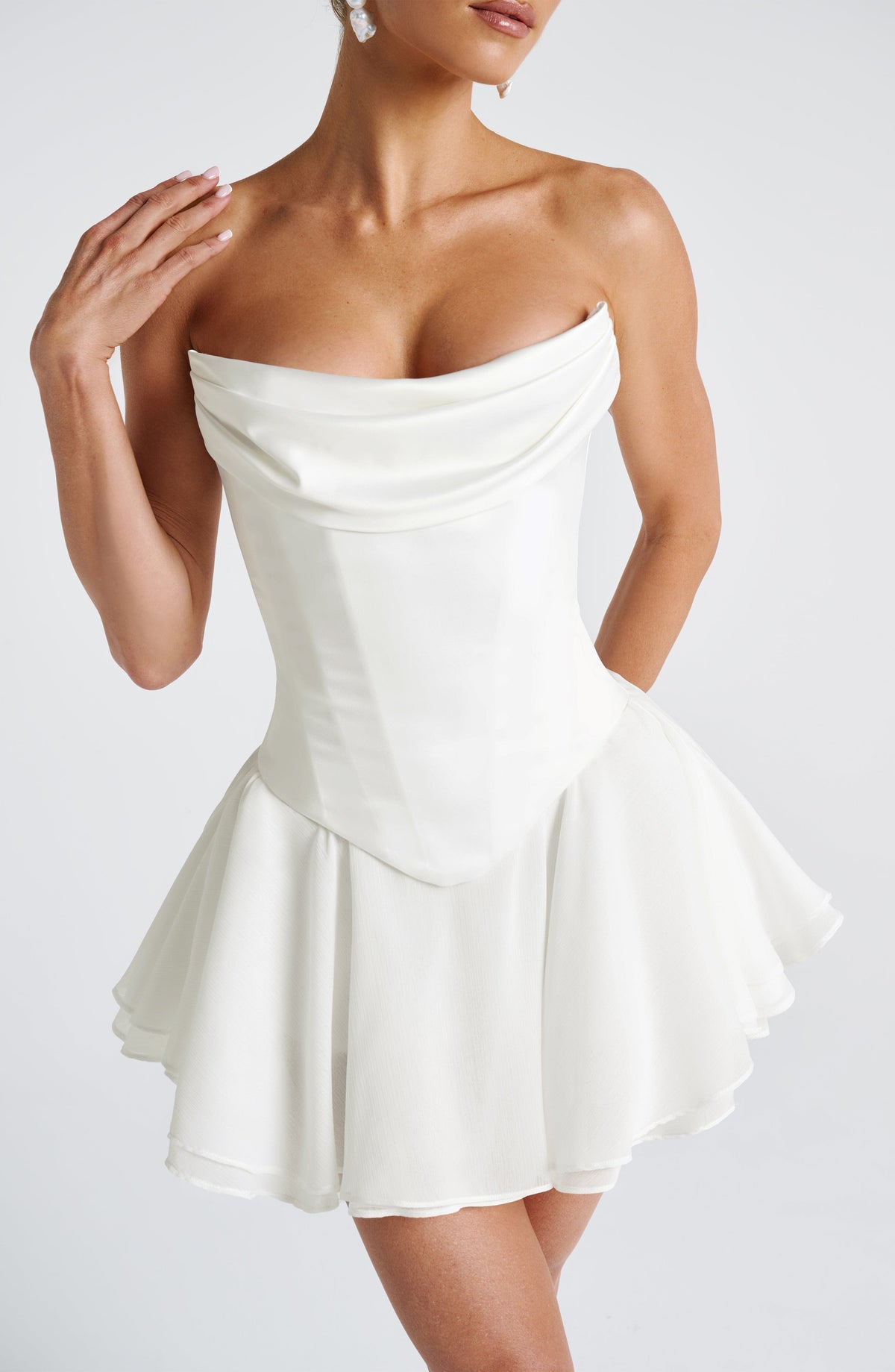 Callista Corset - Ivory