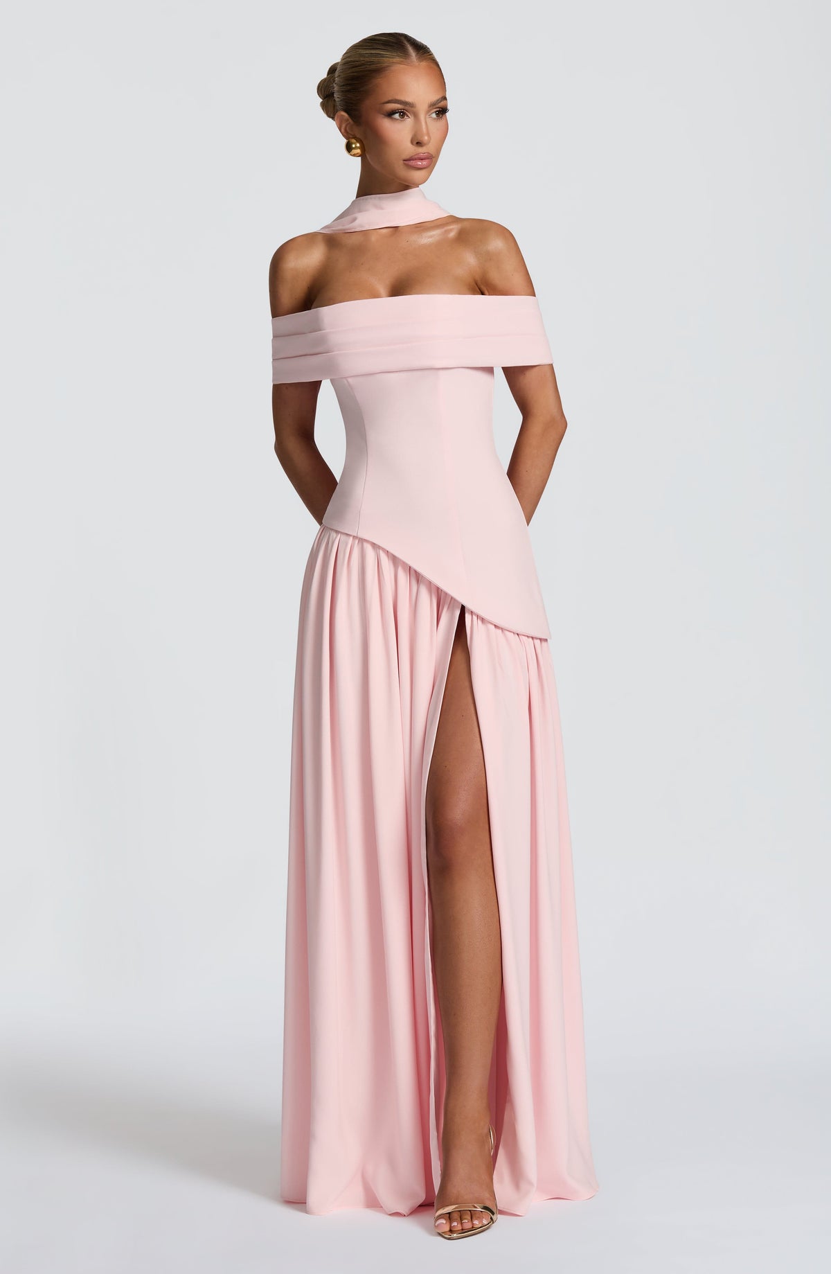 Delilah Maxi Dress - Blush