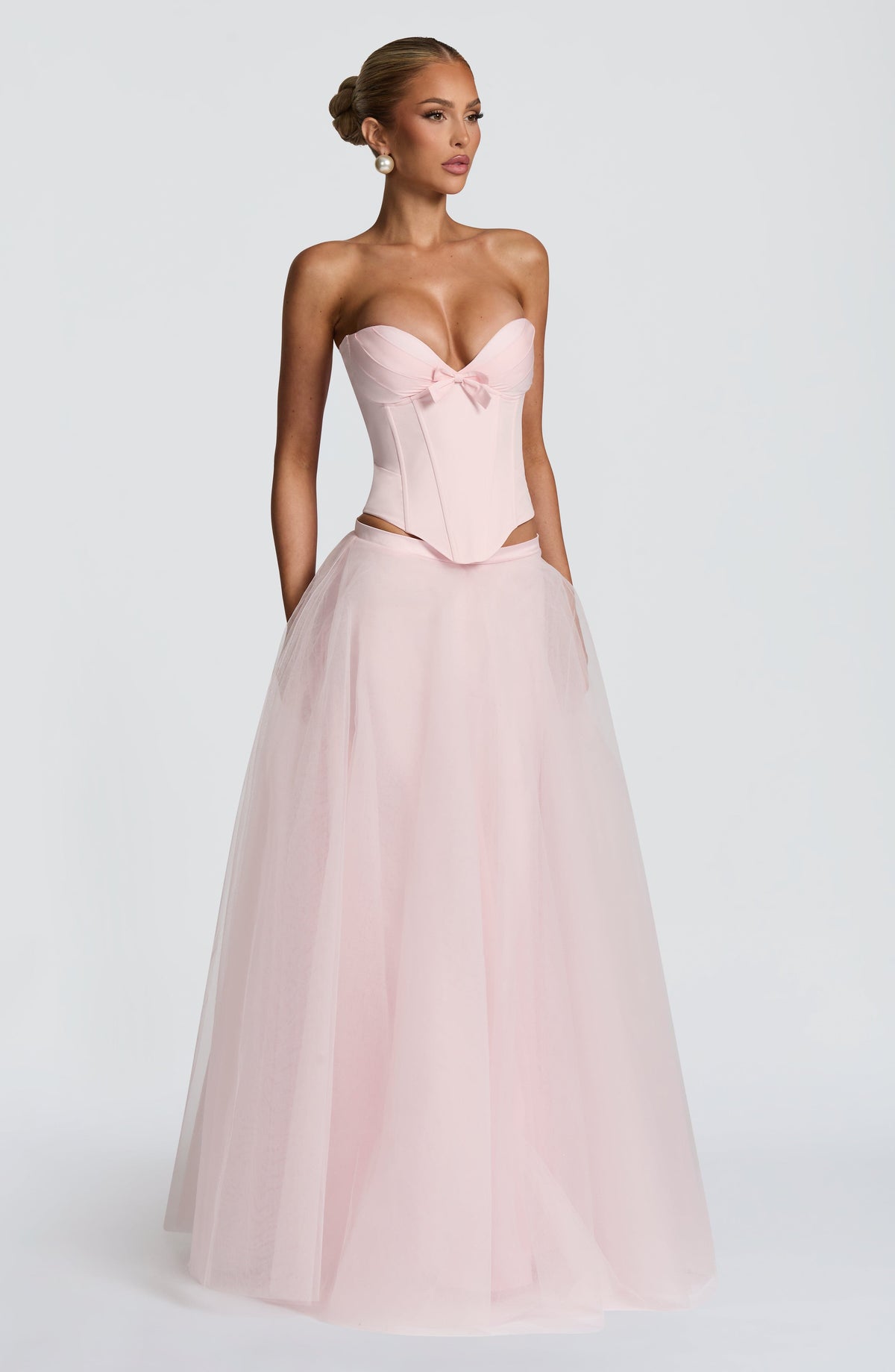 Ethel Maxi Skirt - Blush