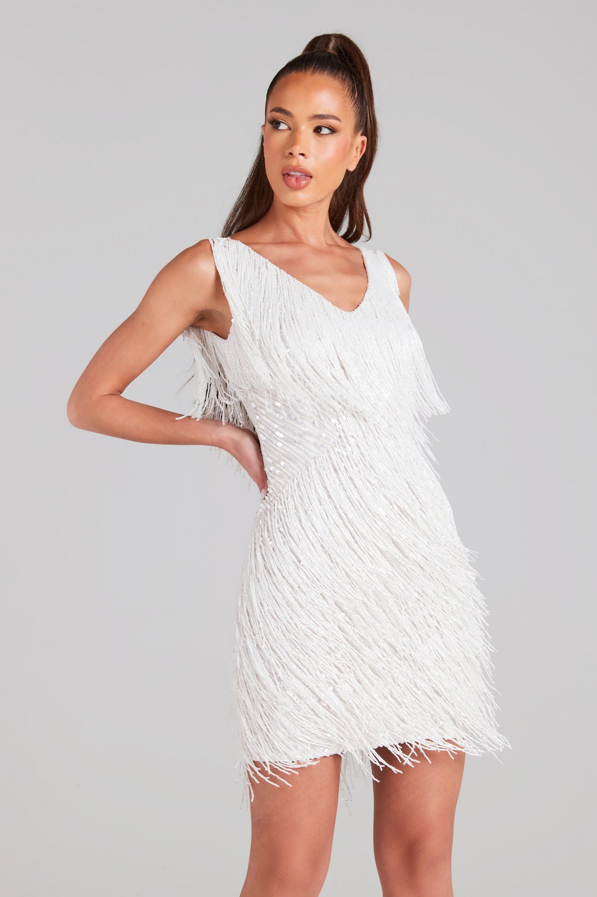 Ginevra Mini Dress - White