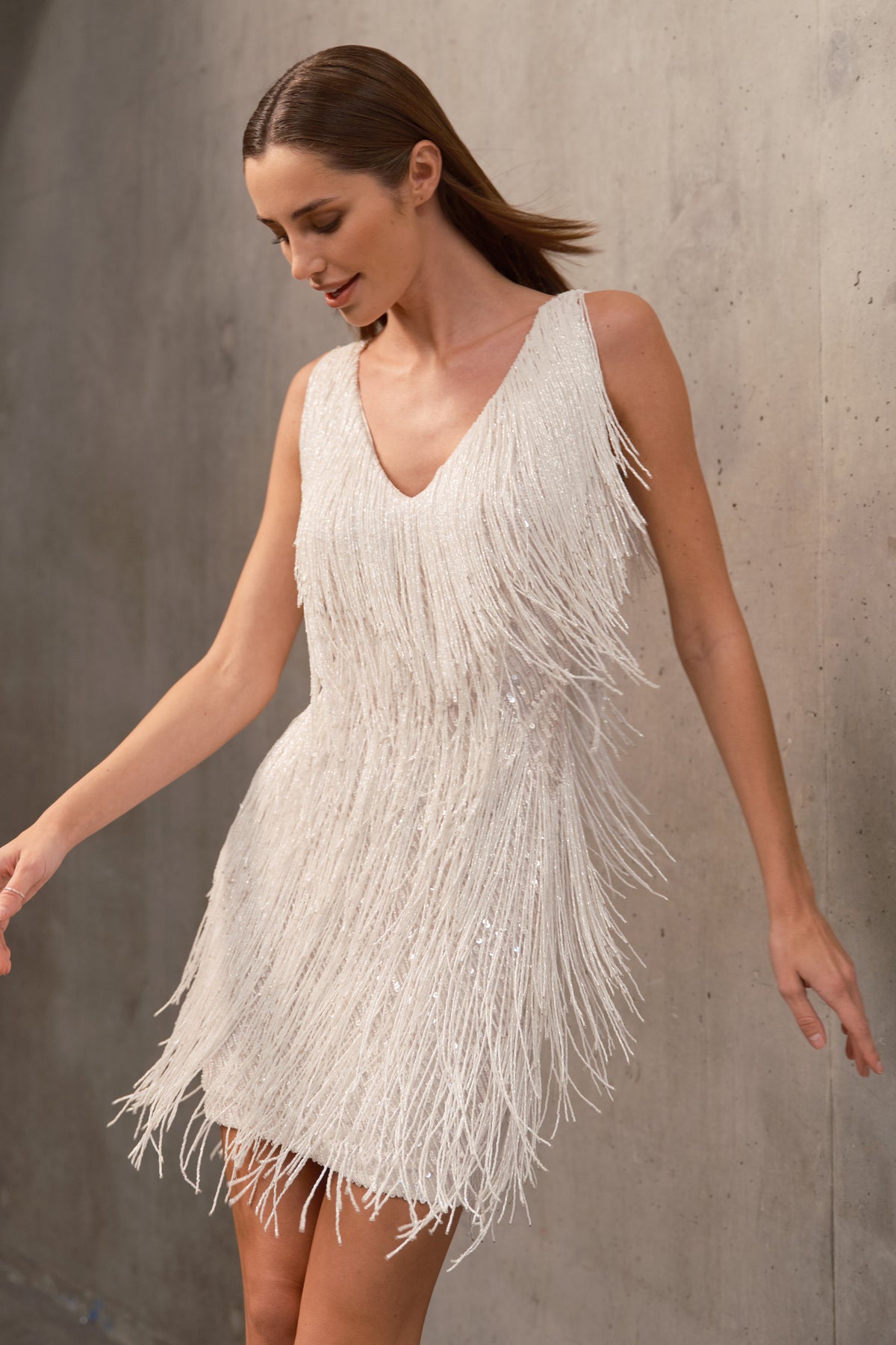 Ginevra Mini Dress - White