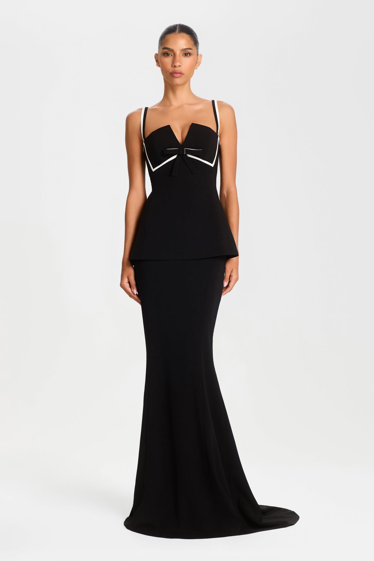 Carolina Black Maxi Skirt