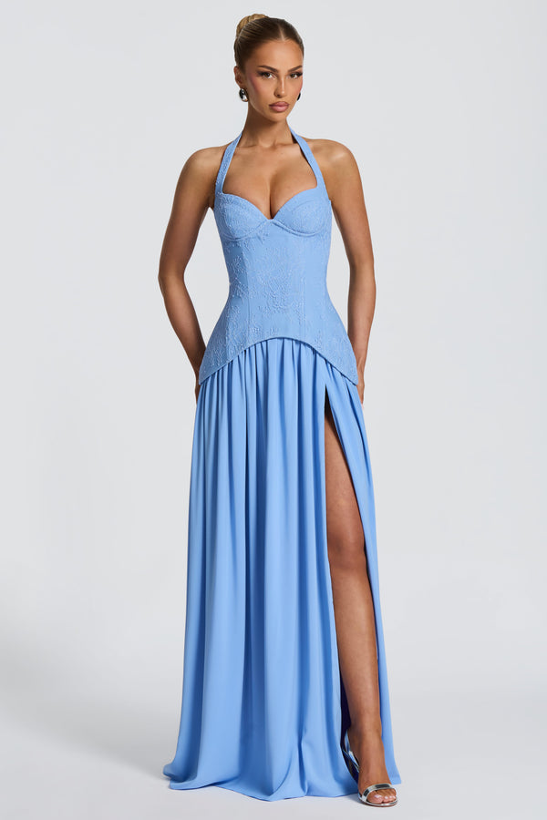 Almira Maxi Dress - Powder Blue