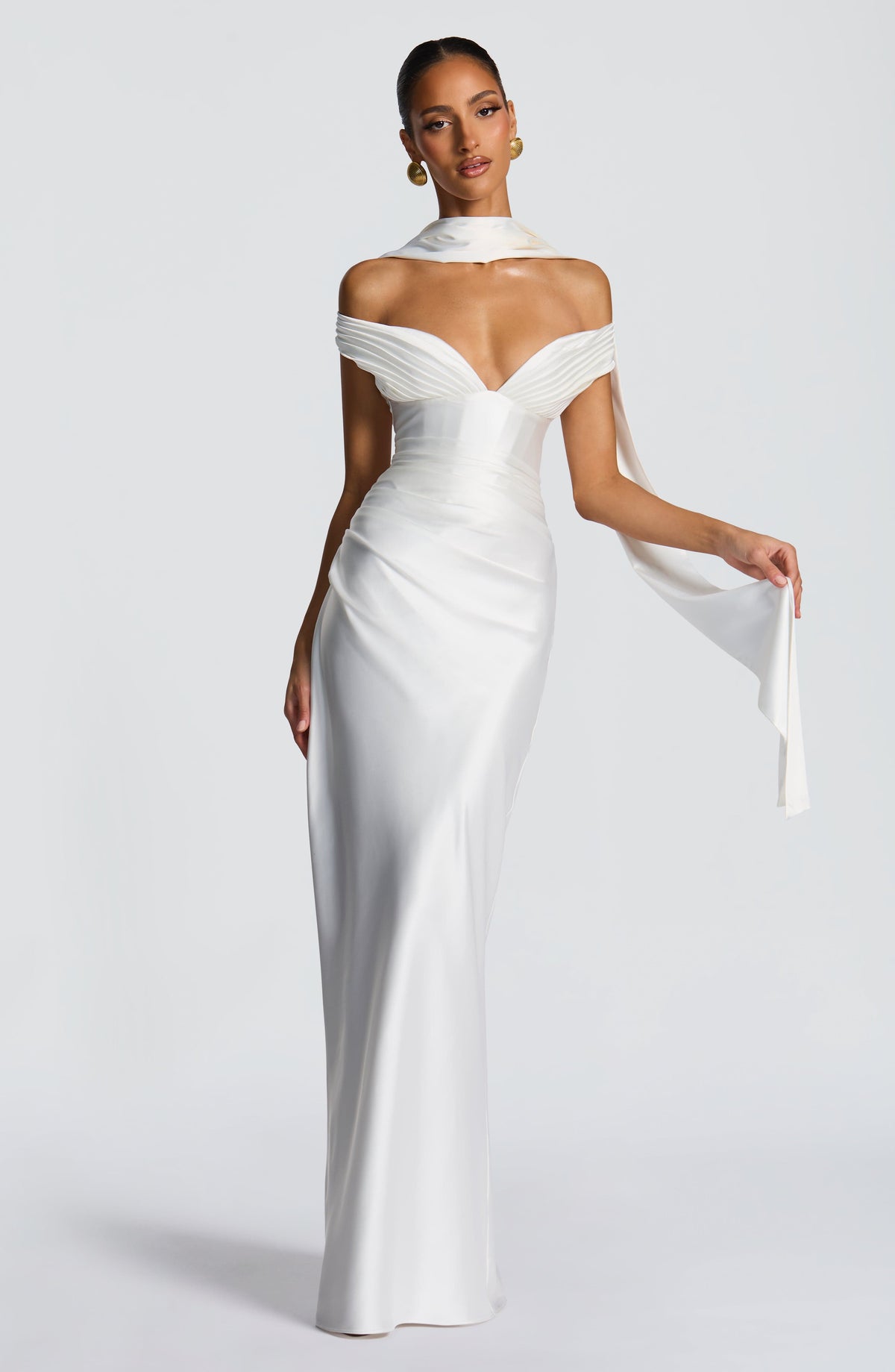 Aurelia Maxi Dress - Ivory