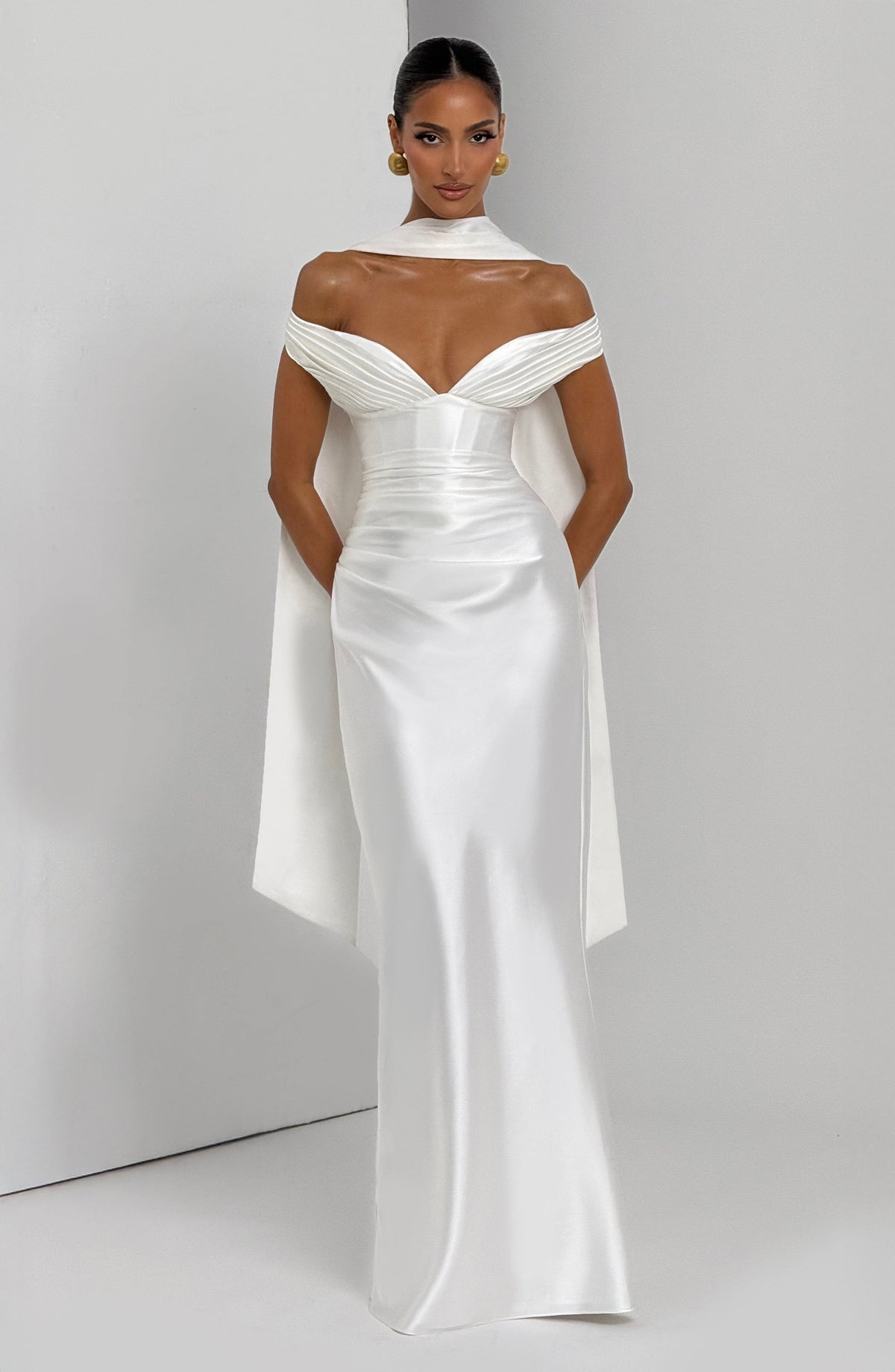 Aurelia Maxi Dress - Ivory