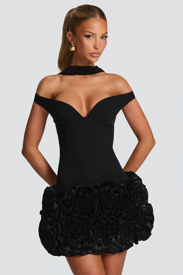 Aveta Mini Dress - Black