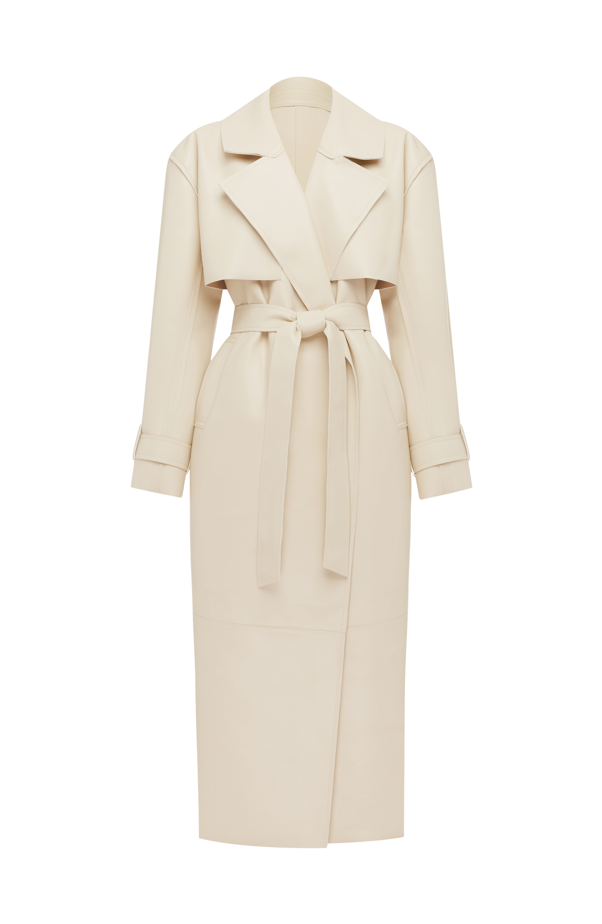 Bridget Trench Coat - Cream