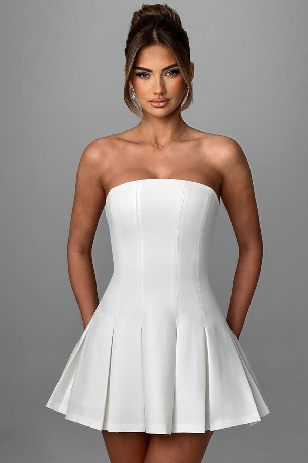 Bryony Mini Dress - Ivory