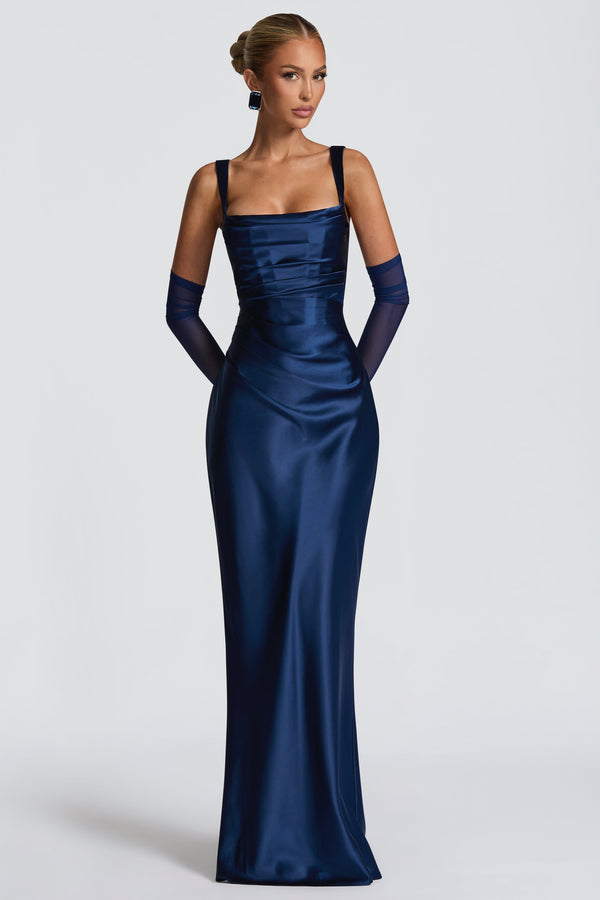 Calanthe Maxi Dress - Navy