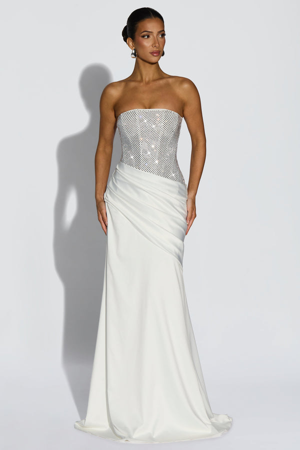 Celestia Maxi Dress - Ivory