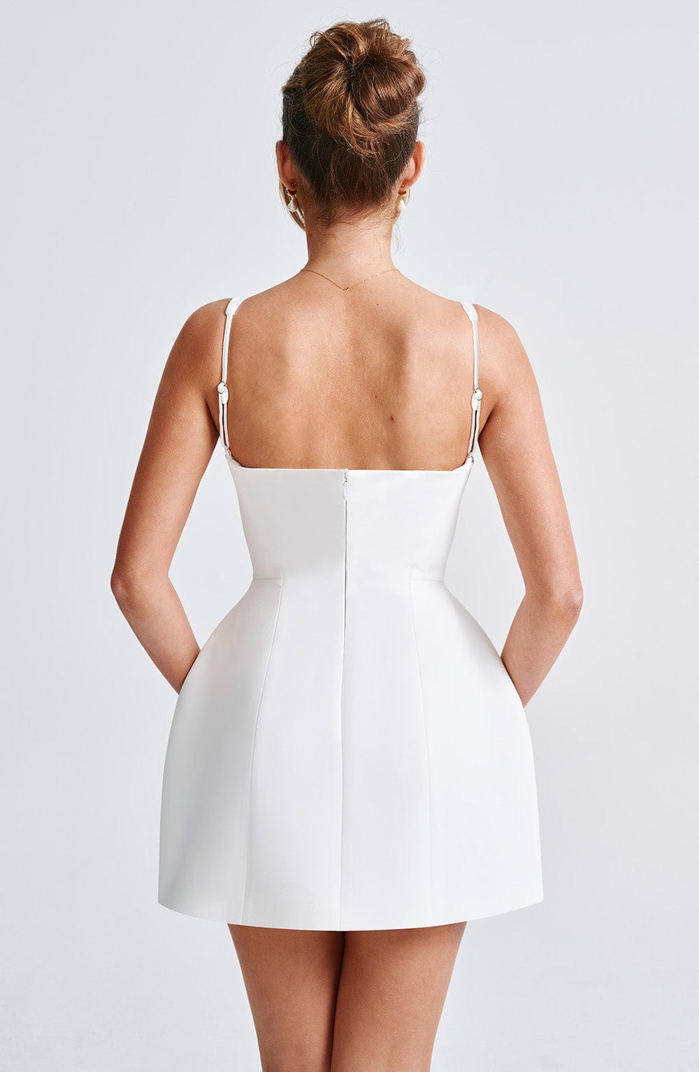 Claretta Mini Dress - Ivory