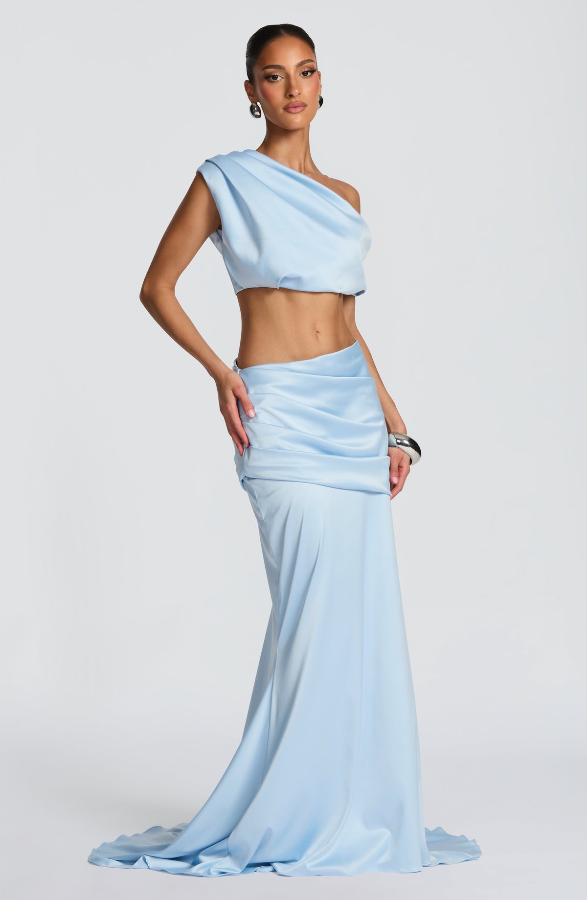 Edwina Top - Glacier Blue