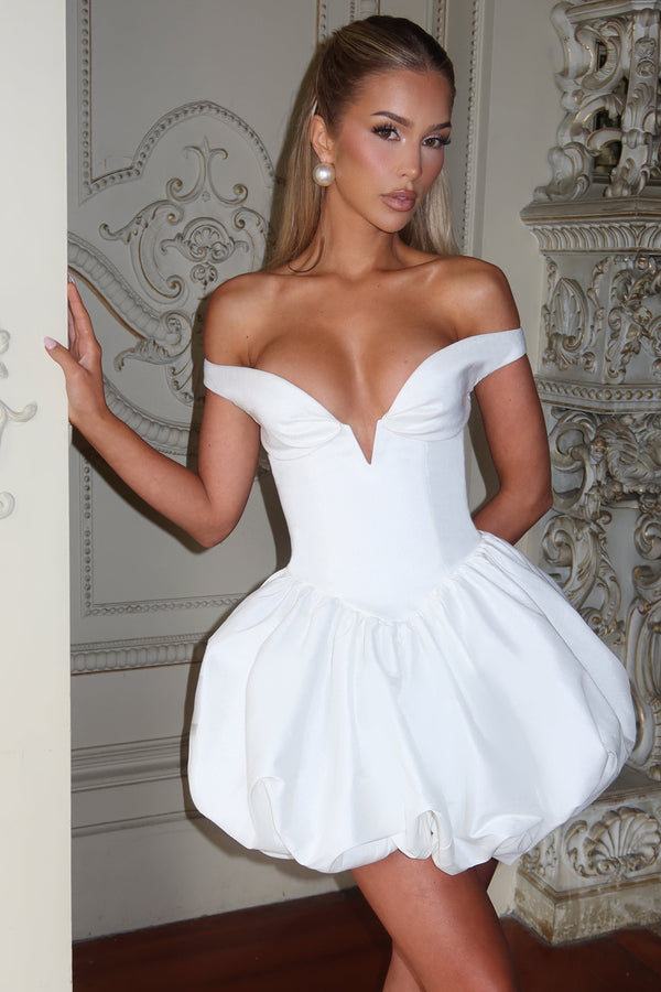 Eileen Mini Dress - Ivory