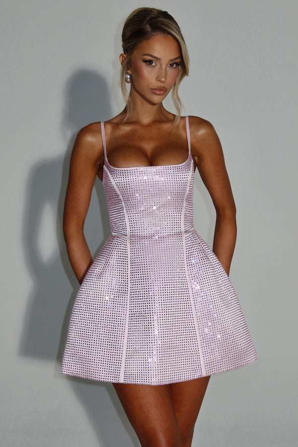 Emma Mini Dress - Blush