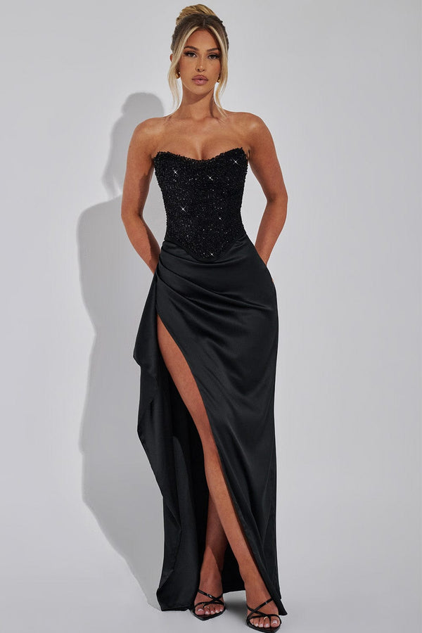 Emrielle Maxi Dress - Black