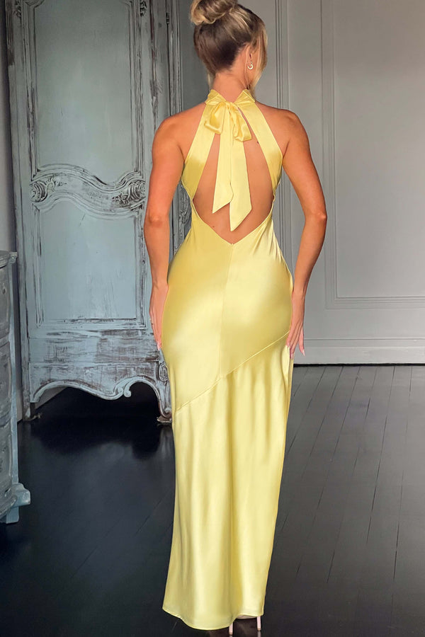 Etta Maxi Dress - Lemon
