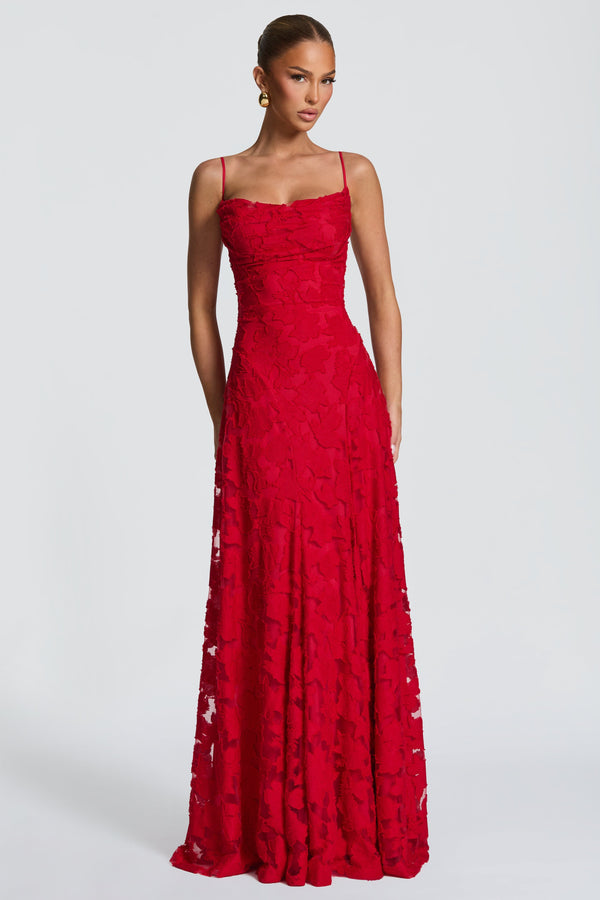 Francis Maxi Dress - Red
