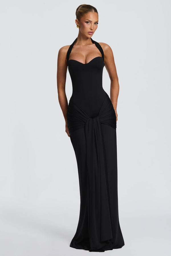Gia Maxi Dress - Black
