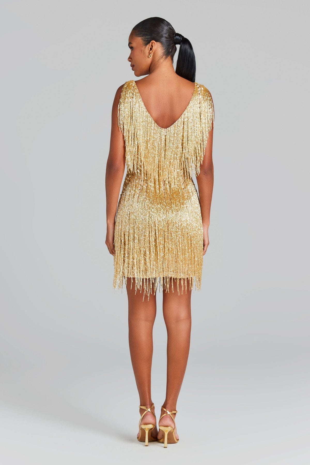 Ginevra Mini Dress - Gold