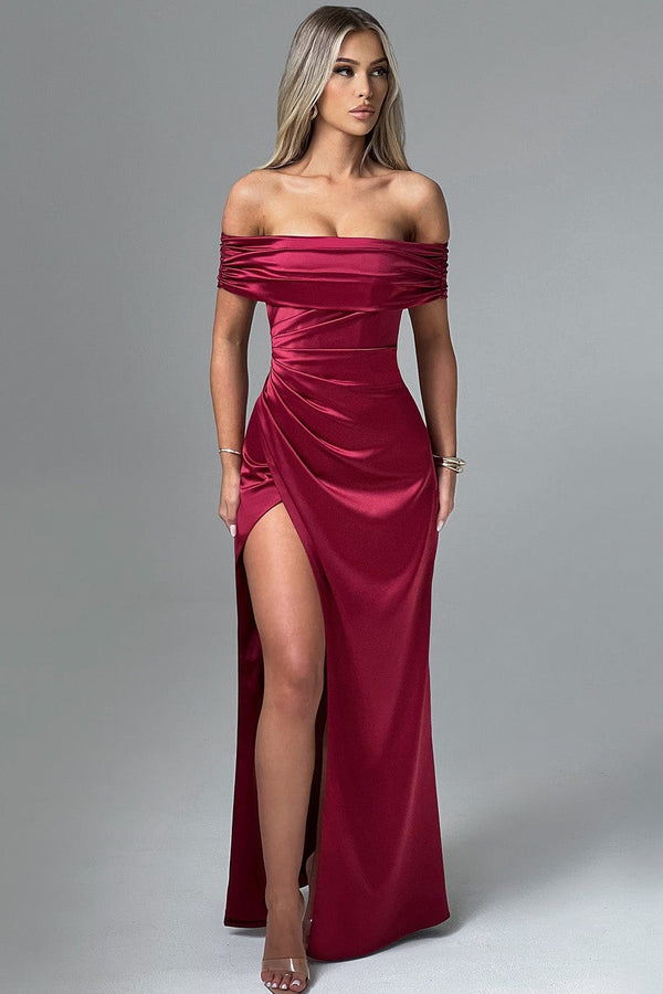Gwendolyn Maxi Dress - Burgundy