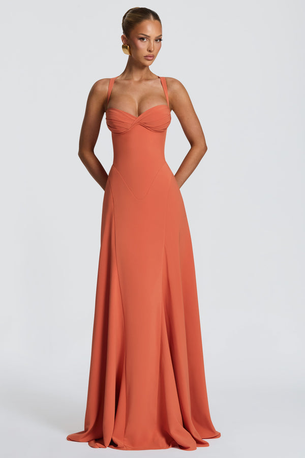 Irie Maxi Dress - Burnt Orange