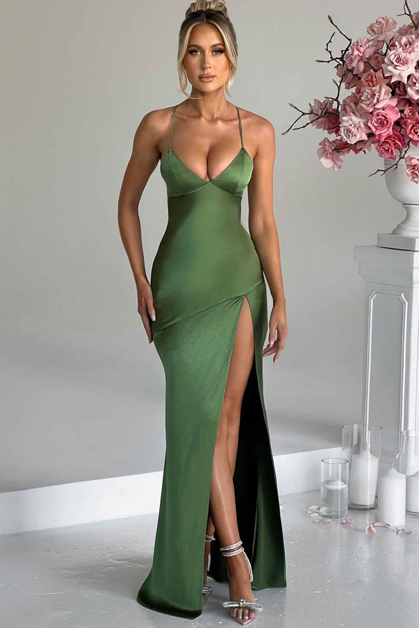 Isobel Maxi Dress - Emerald
