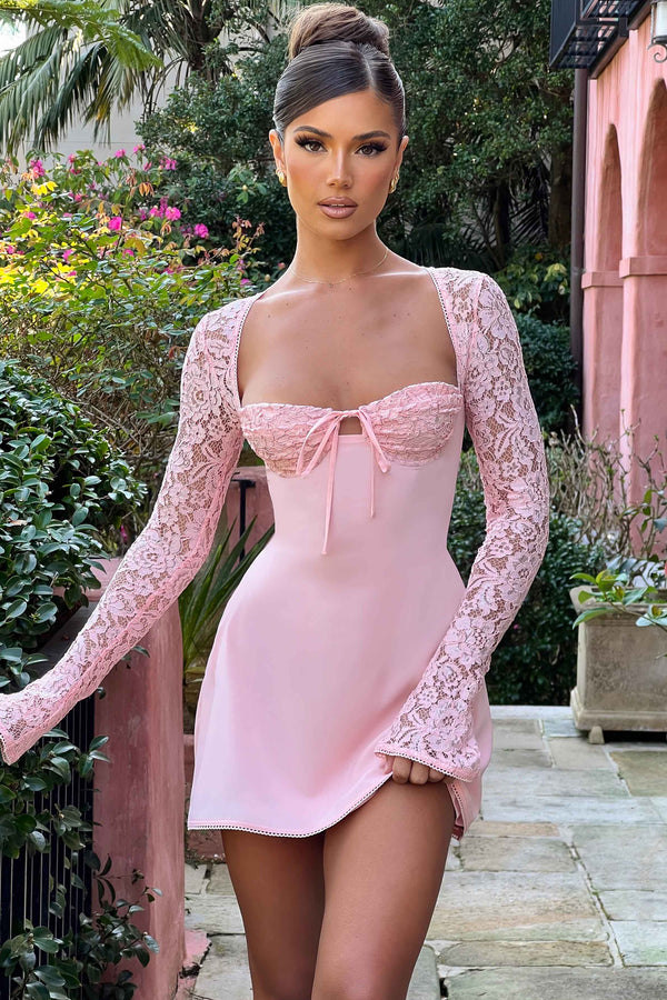 Jacinta Mini Dress - Blush