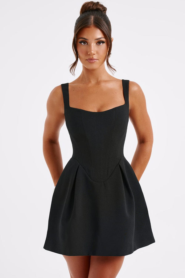 Janiyah Mini Dress - Black