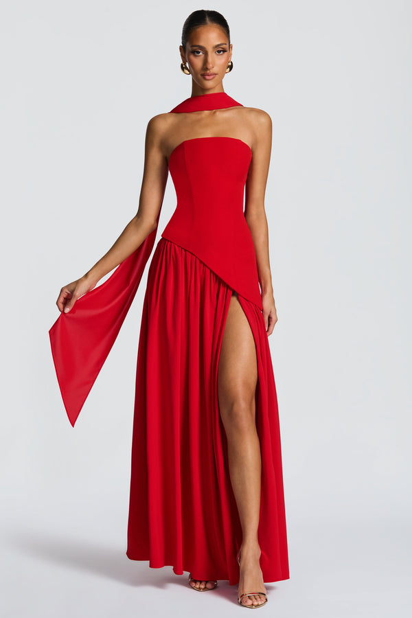 Maliyah Maxi Dress - Red