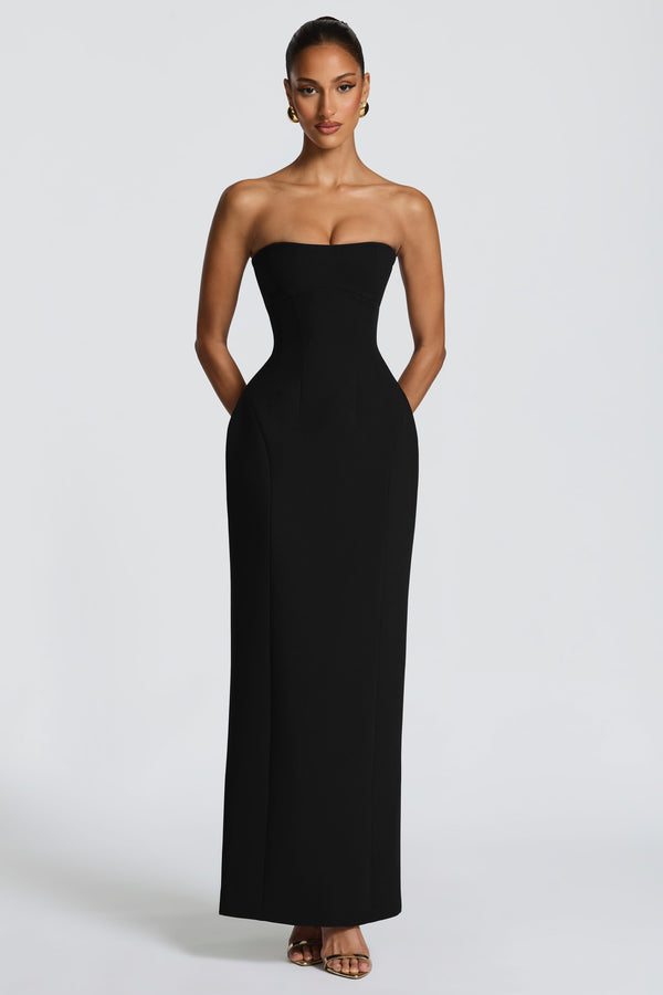 Manon Maxi Dress - Black