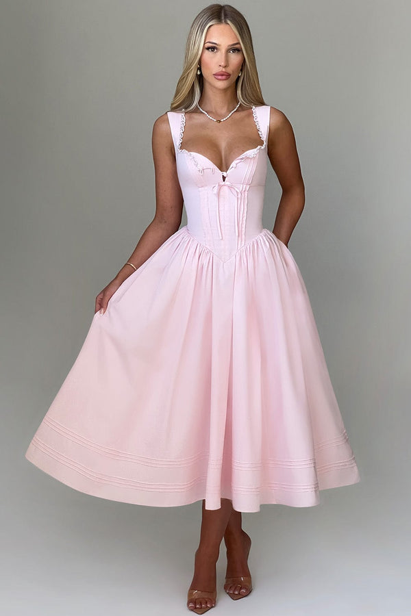 Marlena Midi Dress - Blush