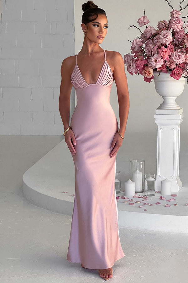 Miriam Maxi Dress - Blush