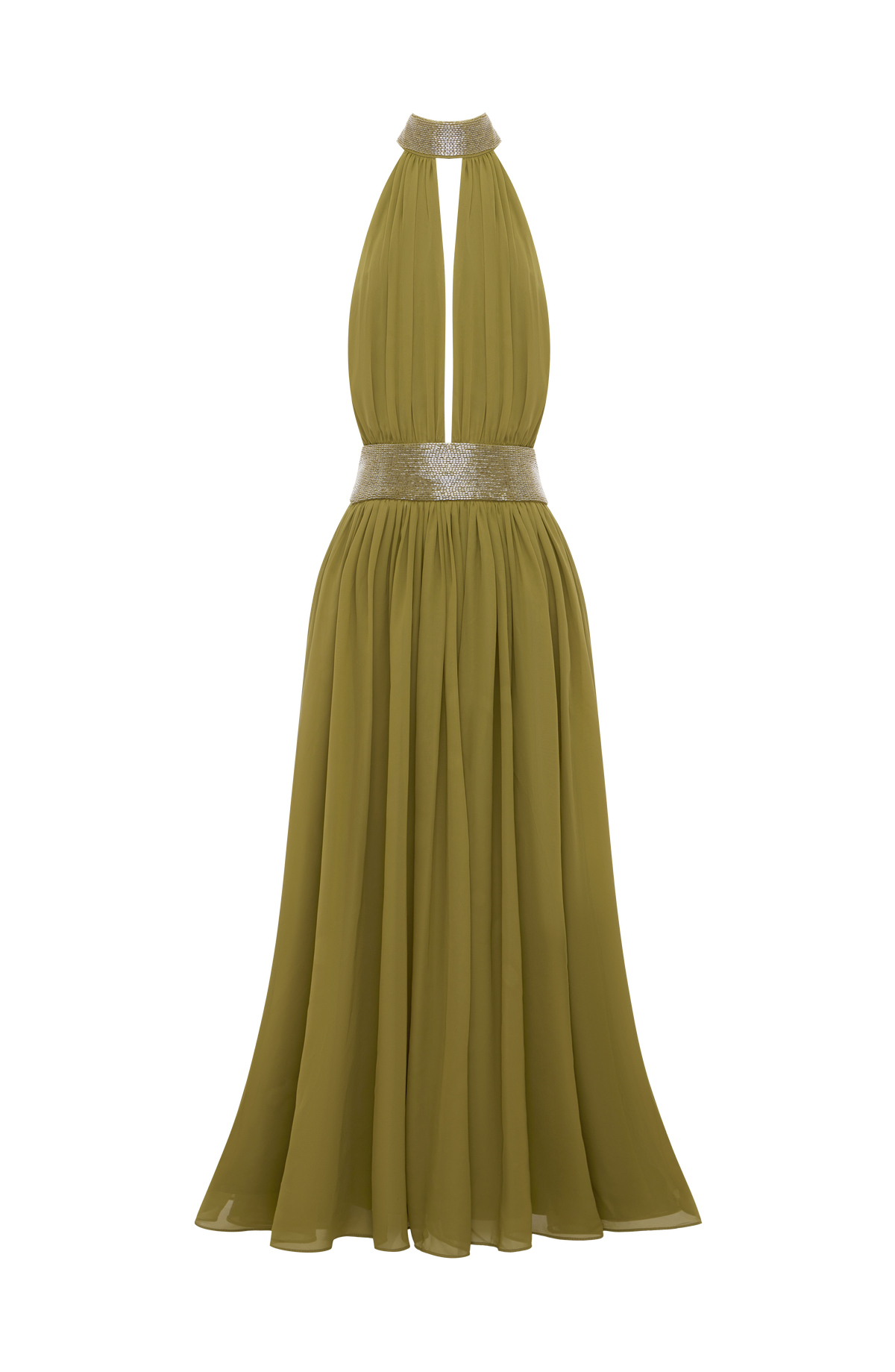 Rosalina Maxi Dress - Deep Olive