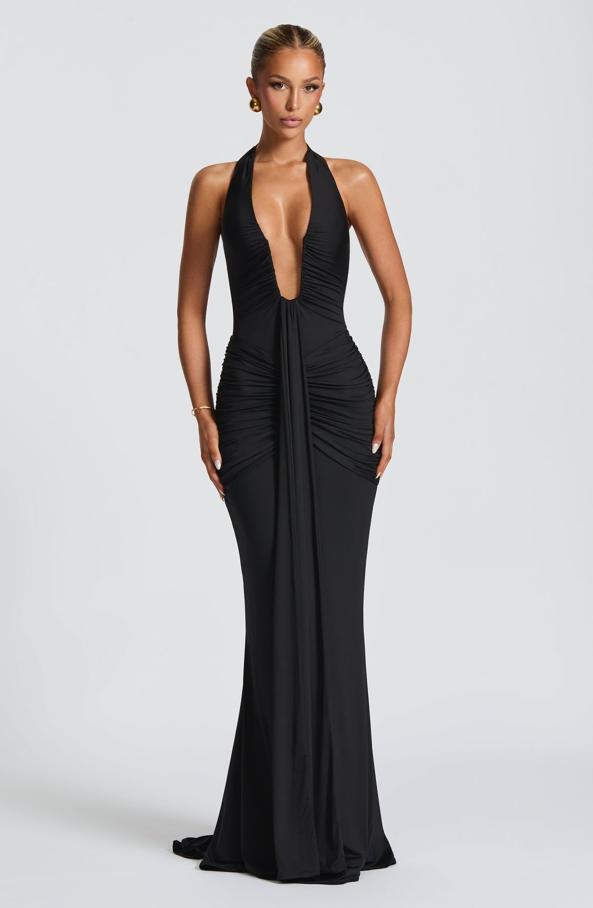 Rosetta Maxi Dress - Black