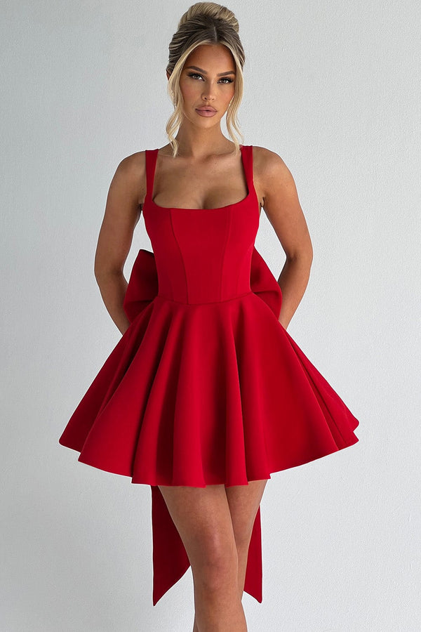 Rue Mini Dress - Red
