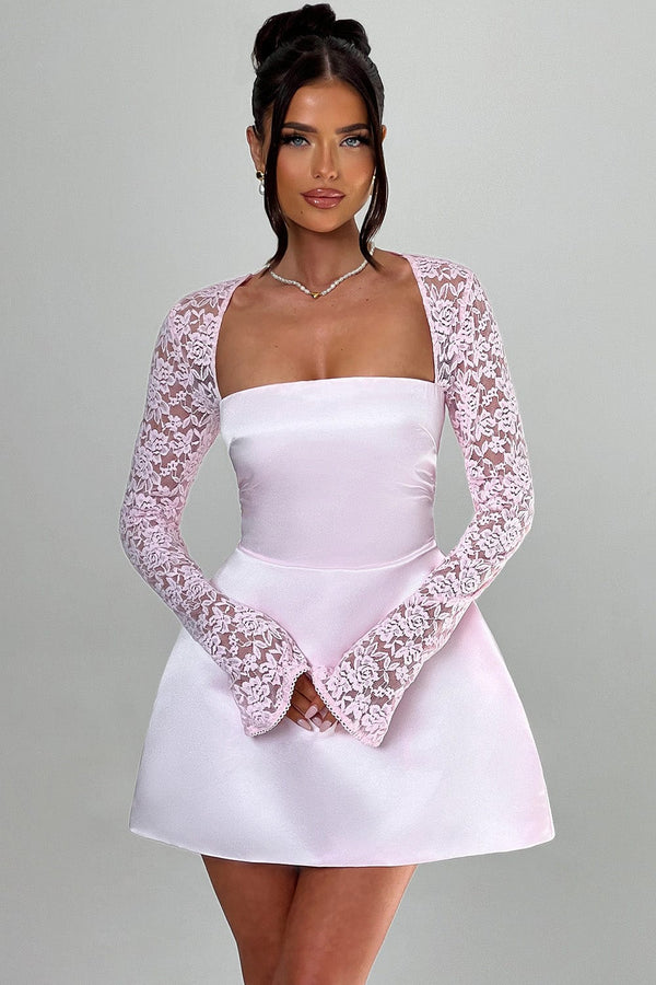 Sadie Mini Dress - Blush
