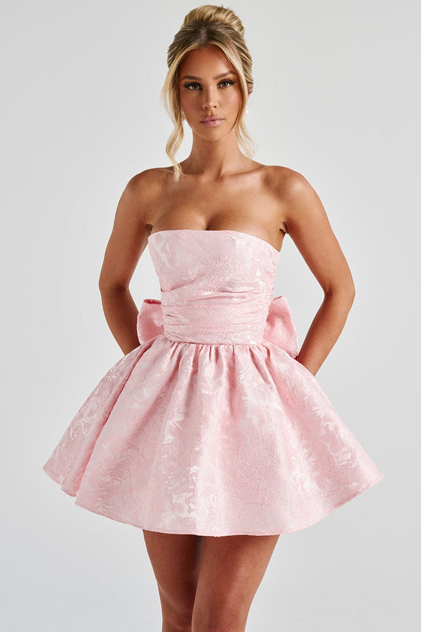Salome Mini Dress - Blush